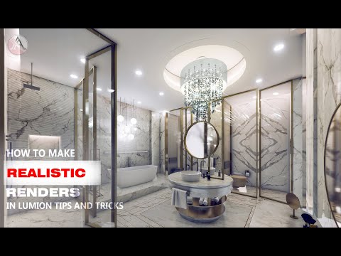 LUMION 10 - WASH ROOM RENDERING SERIES-13