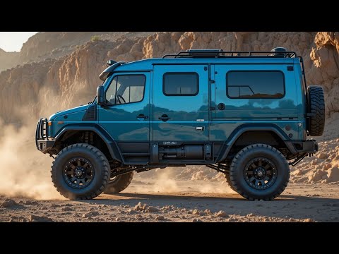 2026 Mercedes Unimog Camper CYAN – The Ultimate 6x6 Expedition Truck of the Future! 🌍💎