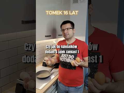 Czy warto dodać 6 jajek do naleśników zamiast 1?#naleśniki #śniadanie #jedzenie #viralmaster