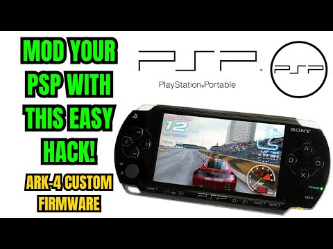 How to Mod a PSP with Ark-4 (EASY!)