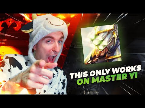 YOU CAN ONLY DO THIS ON MASTER YI! - COWSEP