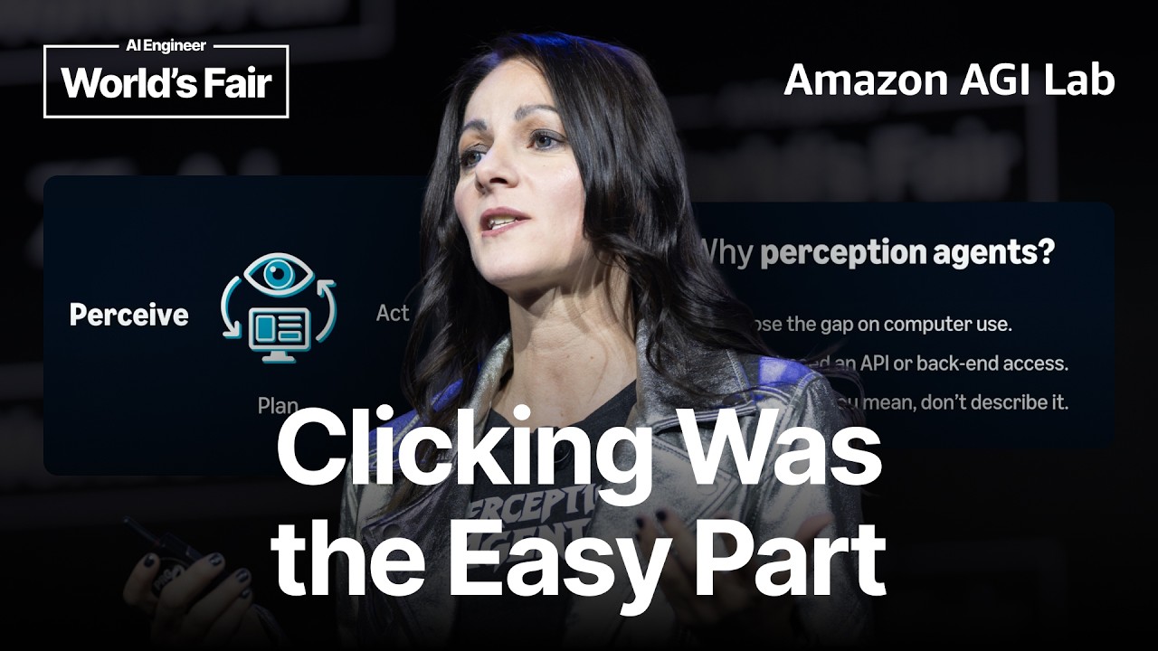 Perception Agents — Antje Barth, Amazon AGI Lab