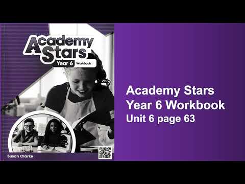 Year 6 Academy Stars Workbook Unit 6 page 62-71