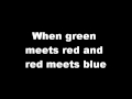 Red Meets Blue Matt Wertz Lyrics