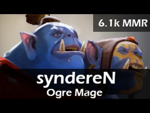 423: syndereN as Ogre Mage Bot  - 6.1k MMR Ranked Gameplay - 20150505