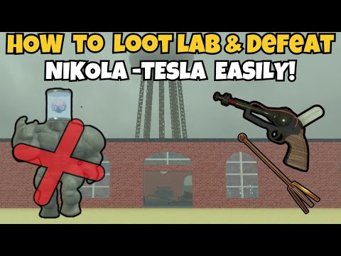 How to Loot Lab & Defeat Nikola - Tesla Easily! (Dead Rails)