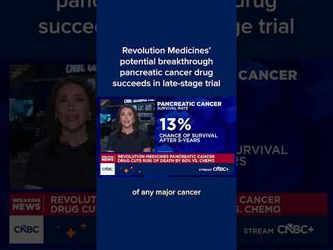 Revolution Medicines' potential breakthrough pancreatic cancer drug succeeds in late-stage trial