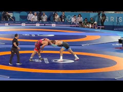 Geno Petriashvili (Geo) &Amir Hossein Zare (Iri) Final 125 kg Paris 2024 olympic games