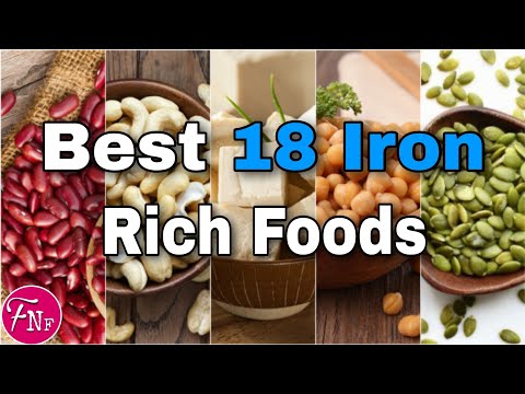 ✅18 Iron Rich Foods || Best Iron Foods To Increase Hemoglobin