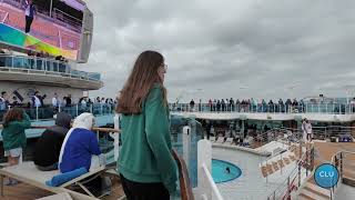 Sail Away from the Sun Deck on Regal Princess - Wide Open Ocean Views