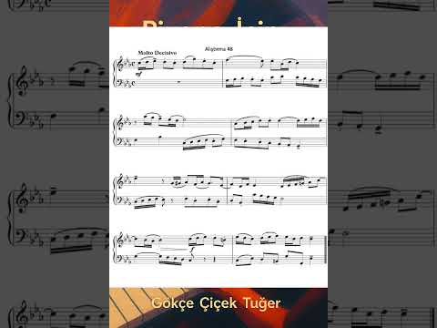 Örnek Alıştırma No.48 (Piyano İçin Deşifre Çalışmaları-2'den)