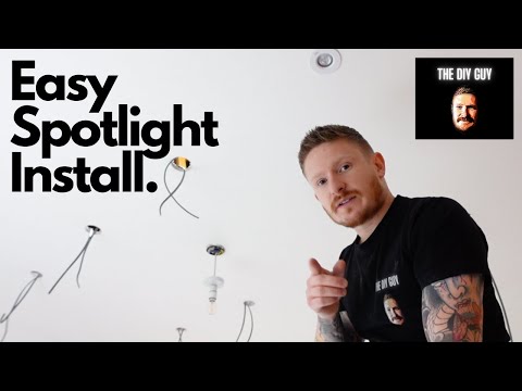 image-Is it hard to install spotlights?