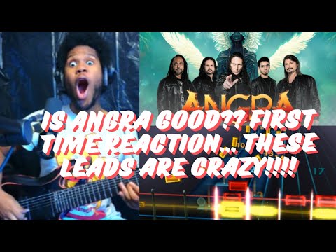 "NOTHING TO SAY" - ANGRA FIRST TIME REACTION - ROCKSMITH GUITAR COVER