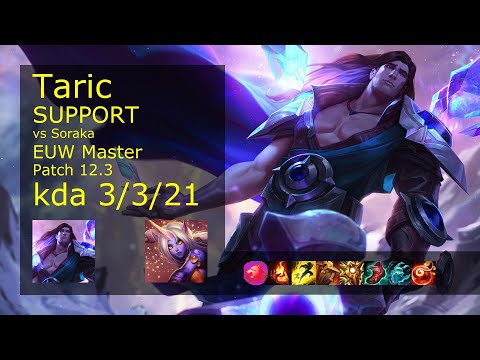 Rank 3 EUW Taric: Support vs Soraka