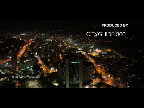 Tuzla, Bosnia and Herzegovina (drone, timelapse 4K)