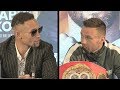 "TAKE YOUR GLASSES OFF YOU F** WANKER" JOSH TAYLOR & REGIS PROGRAIS GO BACK & FORTH AT FINAL PRESSER
