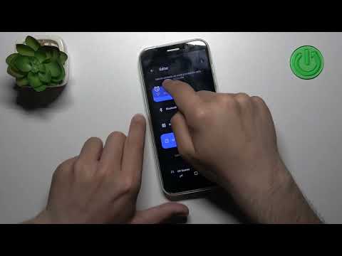 Cómo editar el centro de control en DooGee X97 PRO - panel de control