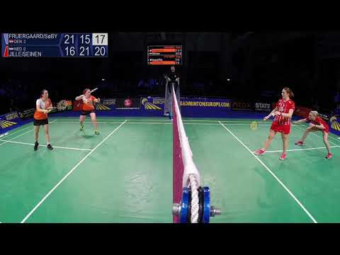 Match point - Denmark (Fruergaard / Søby) vs Netherlands (Jille /Seinen) - EMTC 2019
