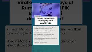 Viral Turis Malaysia Dituding Tak Bayar Makan Rp900.000, Pihak Resto Minta Maaf