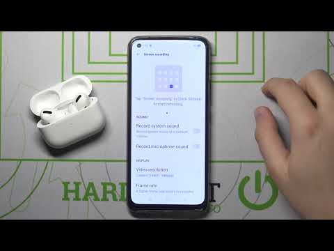 How to Change Sound for REALME 8 Screen Recorder