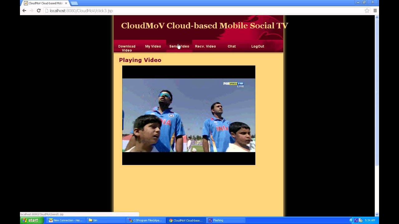 CloudMoV: Cloud-based Mobile Social TV
