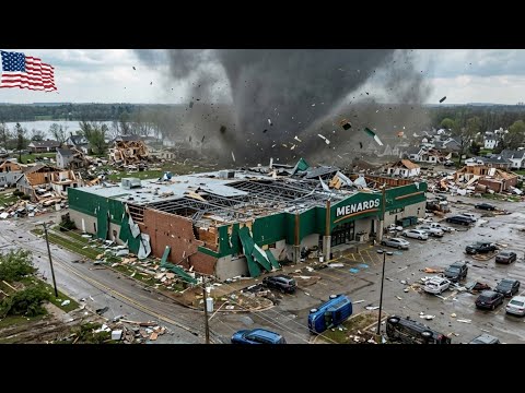 Tornado Aftermath Devastates Michigan, USA: 4 Dead in Union City and Three Rivers