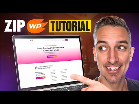 Build and Host a WordPress Website with ZipWP’s AI Website Builder (Full Tutorial)
