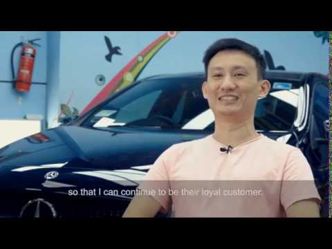 Customer testimonial video