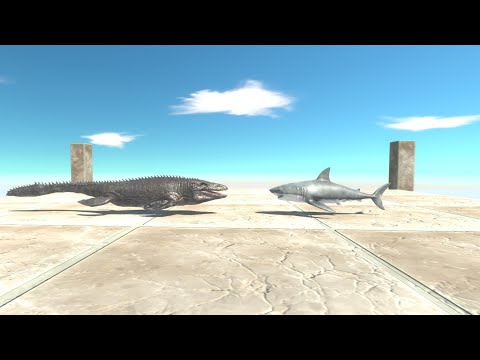 NEW UPDATE : MOSASAURUS VS ALL UNITS - Animal revolt battle simulator