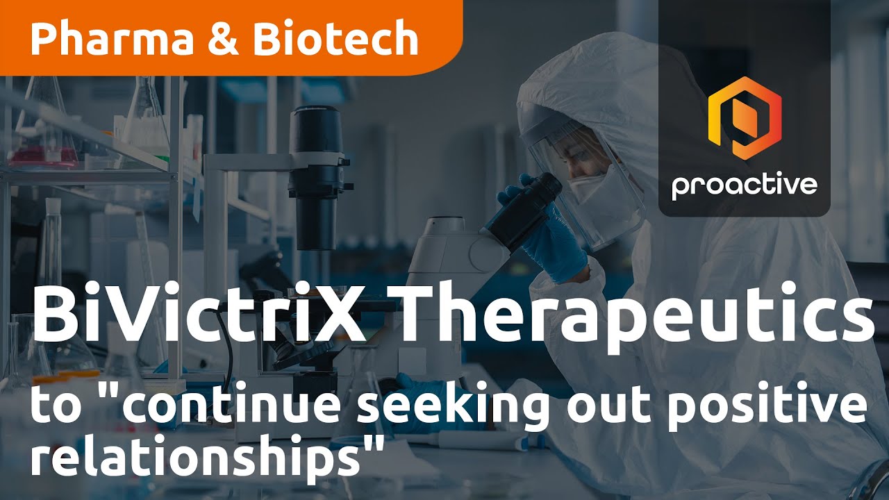 BiVictriX Therapeutics to "continue seeking out positive relationships"