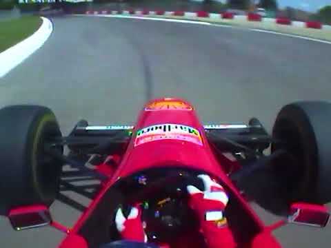 F1 – Michael Schumacher (Ferrari V10) Onboard – San Marino 1996