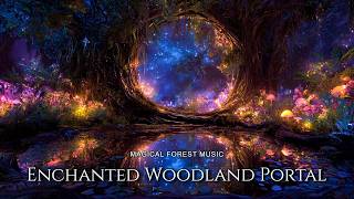 🌲✨Enchanted Woodland Portal | INSTANT SLEEP 😴 Magical  Forest Music for Deep Calm, Stress Relief
