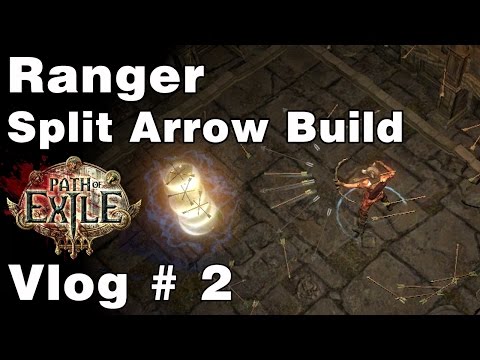 Vlog 2 | PoE | Ranger | Split Arrow Room Sweeper Build | Forsaken Masters | Patch 1.3.0h