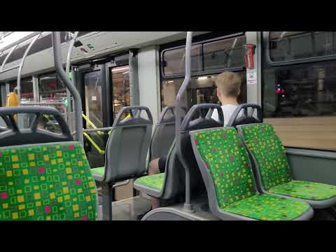 Iaşi: inside Isuzu Citiport 12 bus nr. 1953 (CTP)