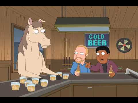 A horse walks into a bar Family Guy SJP  Sarah