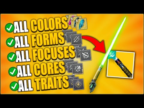 Praxic Blade 100% Completion Guide - Every Color, Form, Trait, etc | Destiny 2 Renegades