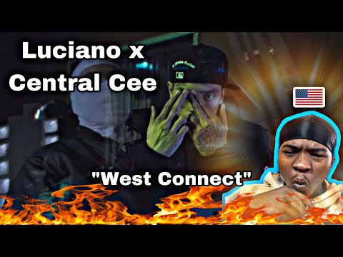 American REACTS To Luciano ft. Central Cee - West Connect [Music Video]