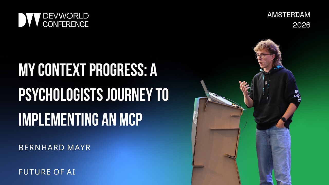 Bernhard Mayr - My Context Progress - A Psychologists Journey to Implementing an MCP