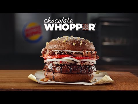 Burger King | Chocolate Whopper