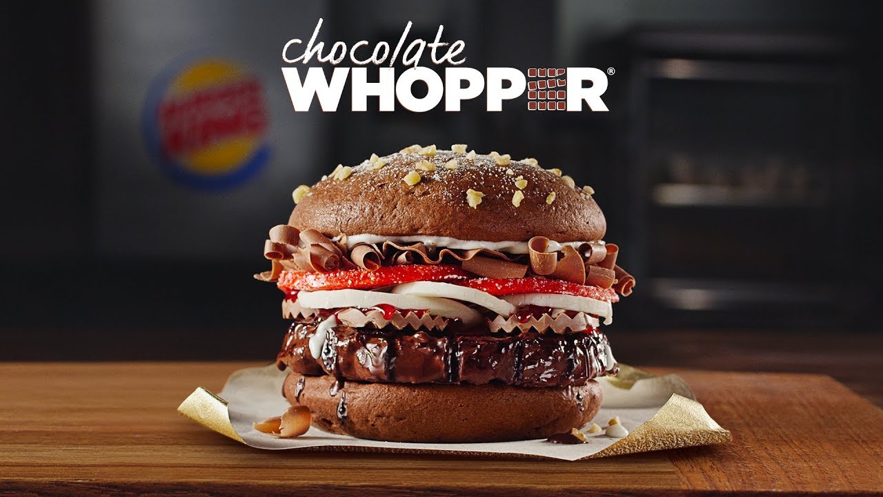 Chocolate Whopper - Burger King | Clapboard Ad Archive — archive collection thumbnail