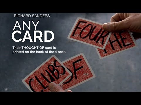 Voir la vidéo Any Card - Richard Sanders