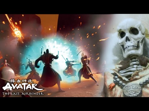 Monk Gyatso's FORBIDDEN Airbending Technique Used to Kill the Firebenders
