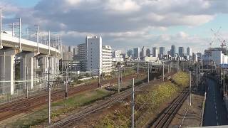 キヤ141加島陸橋通過