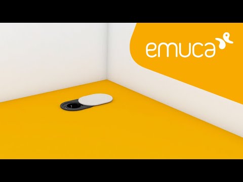 Multiconnecteur Vertikal Flat 60 avec couvercle - prise Schuko + USB A et C EMUCA