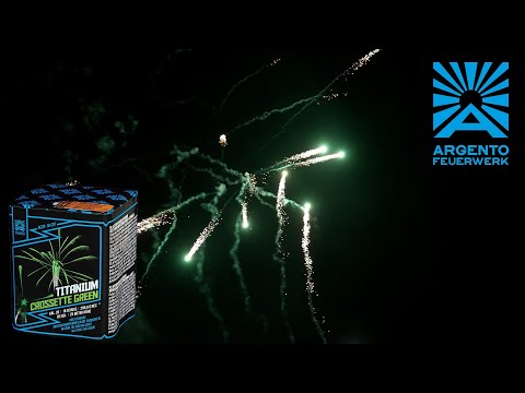 Argento Titanium Crossette Green