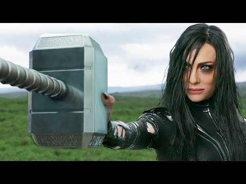 Hela Destroys Mjolnir Scene - Thor: Ragnarok (2017) Movie CLIP HD