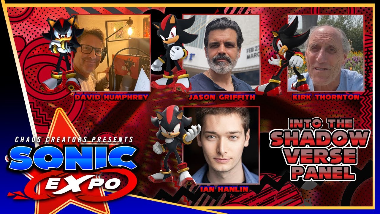 SONIC EXPO - ALL FOUR OFFCIAL SHADOW VOICE ACTORS PANEL | INTO THE SHADOW VERSE