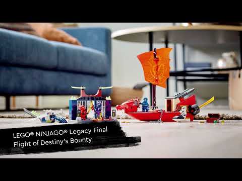 LEGO NINJAGO Legacy Destiny’s Bounty Ship & Dragon Set 71749