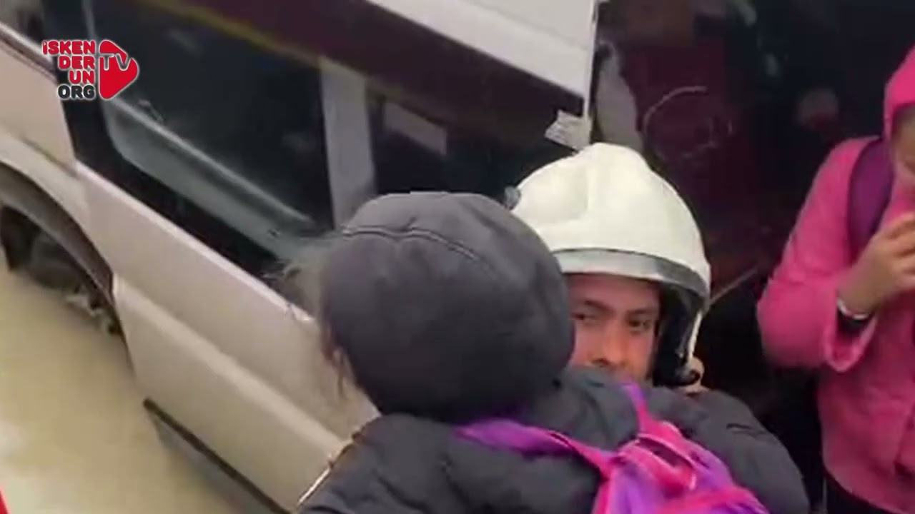 Hatay’da Selde Mahsur Kalan Öğrenciler Kurtarıldı