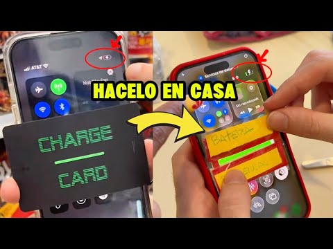 Cómo hacer tarjeta que carga celulares en 1 minuto